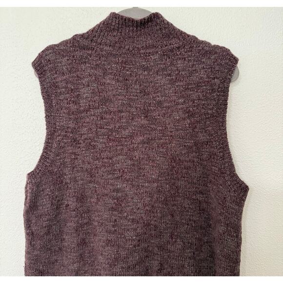 J.Jill Women's Wool Alpaca Blend Button Front Sweater Vest Size XL - Picture 9 of 11